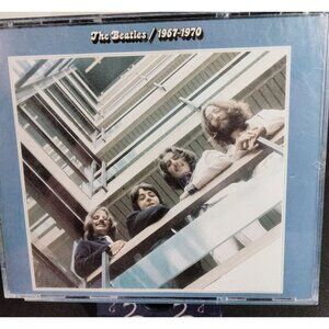 The Beatles 1967 1970  Blue Album Taiwanese Box Set 2 CD